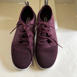 Under Armour Women’s Athletic Shoe.  Deep Maroon Color.  Size 10